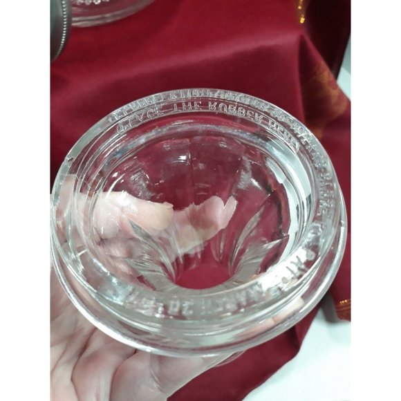 Antique Water Bottle Decanter PERFECTION BOTTLE CO 1897 EAPG 3pc Imperial #251 - Picture 4 of 12